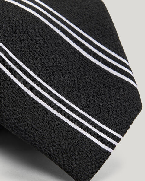 Stripe Tie, Black, hi-res